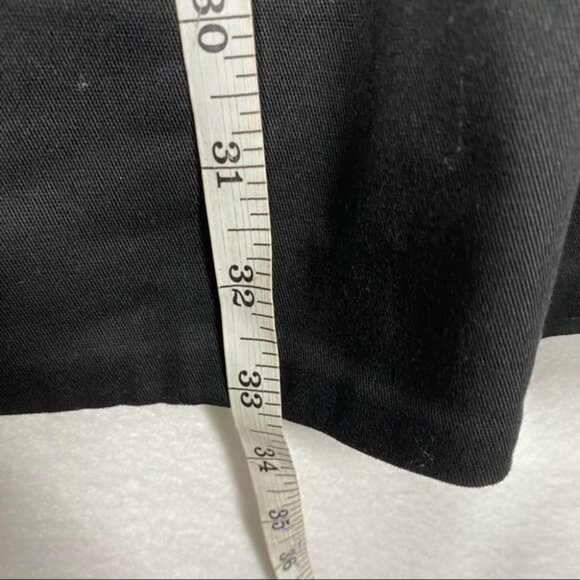 Aqua Sleeveless Black Dress Square Neck Size Small - Picture 6 of 7